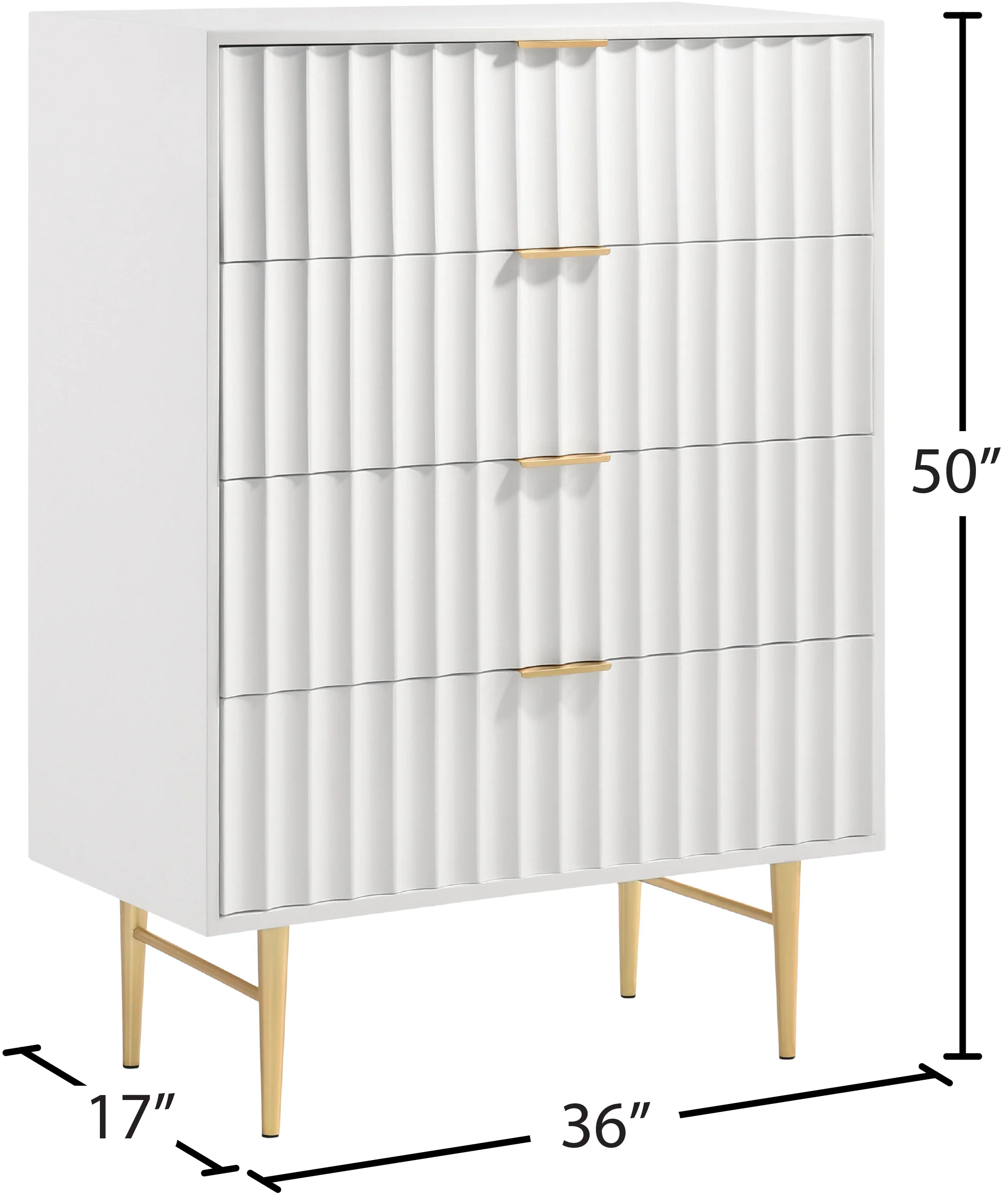 Akoya White Gloss Chest CH - Image 11
