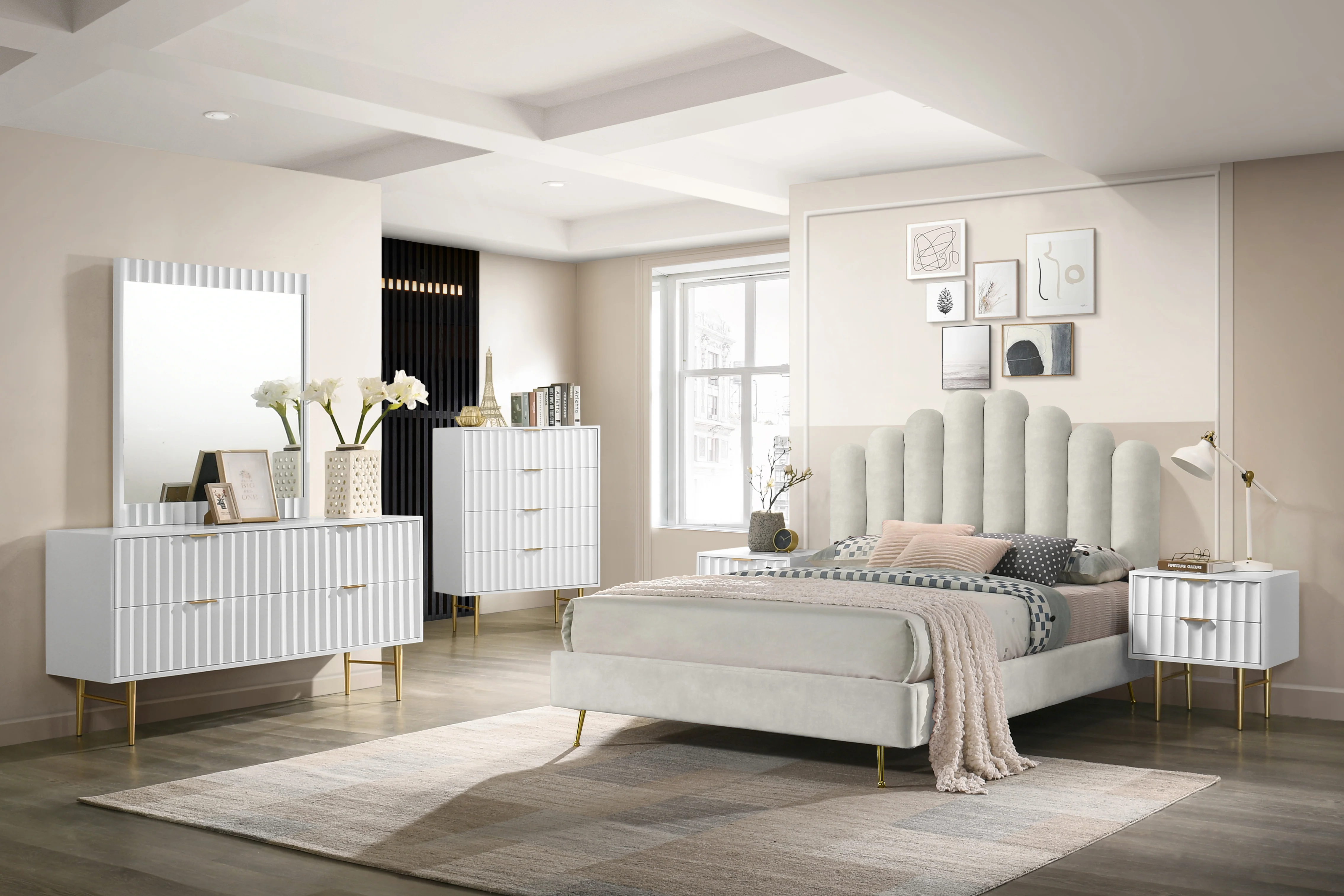 Akoya White Gloss Dresser D - Image 11