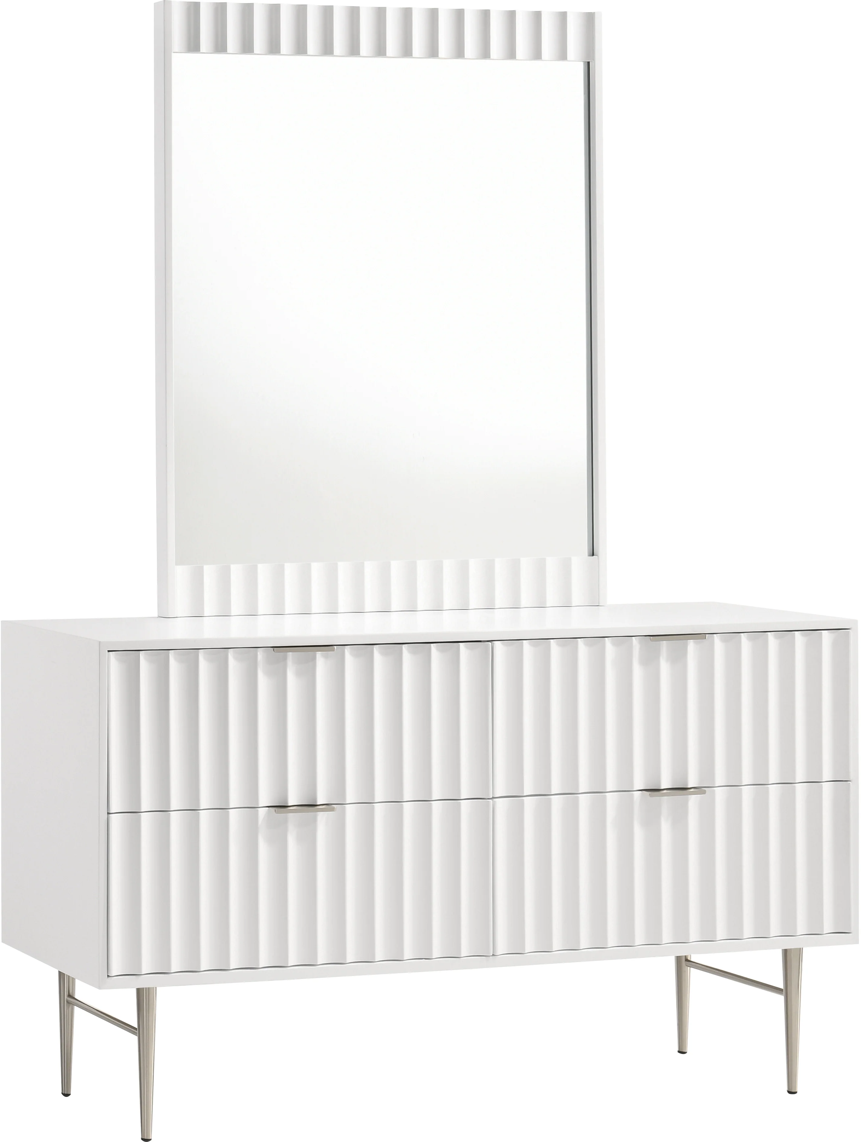 Akoya White Gloss Dresser D - Image 18