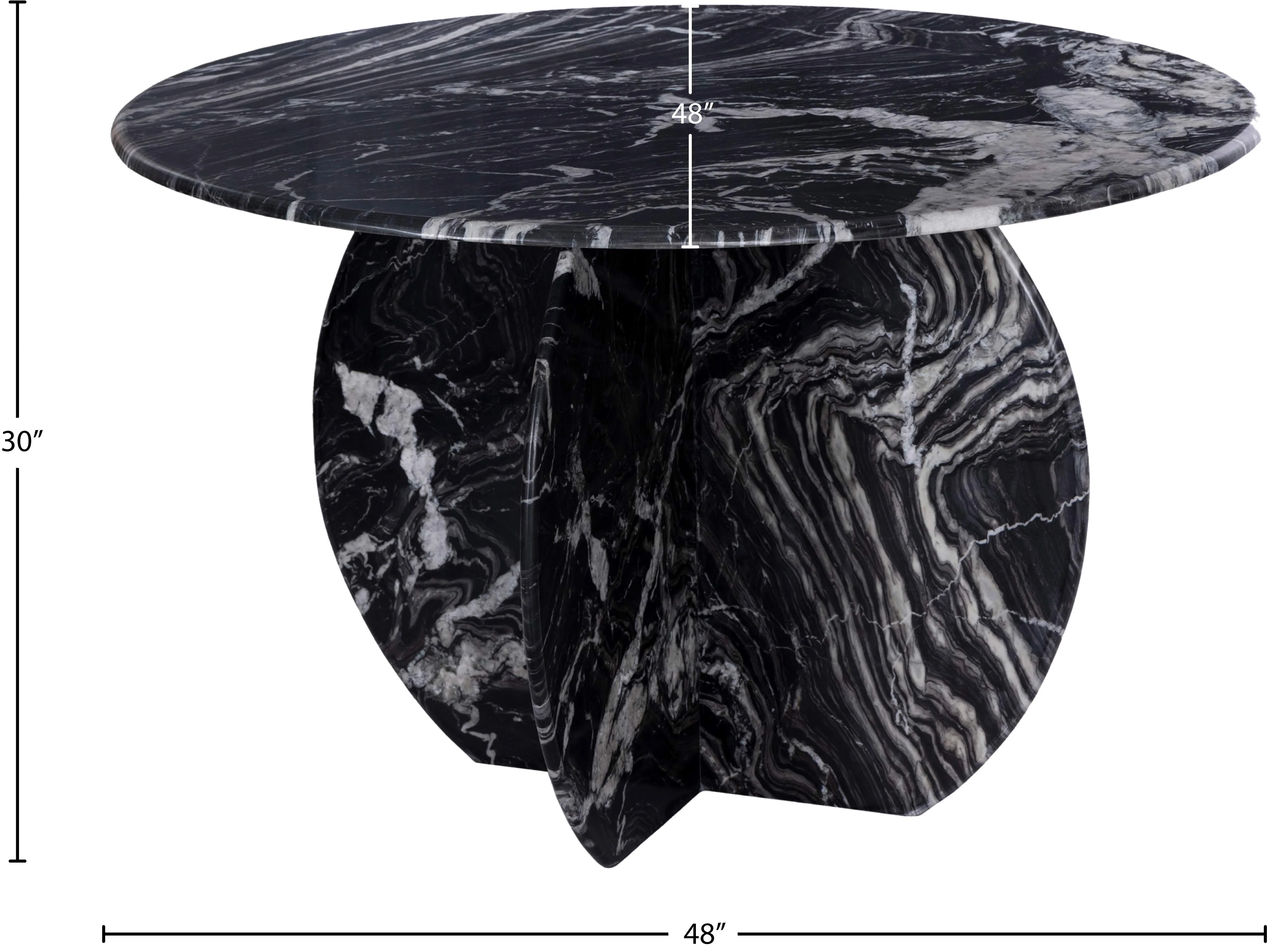 Ashton Black Dining Table DT48 - Image 12