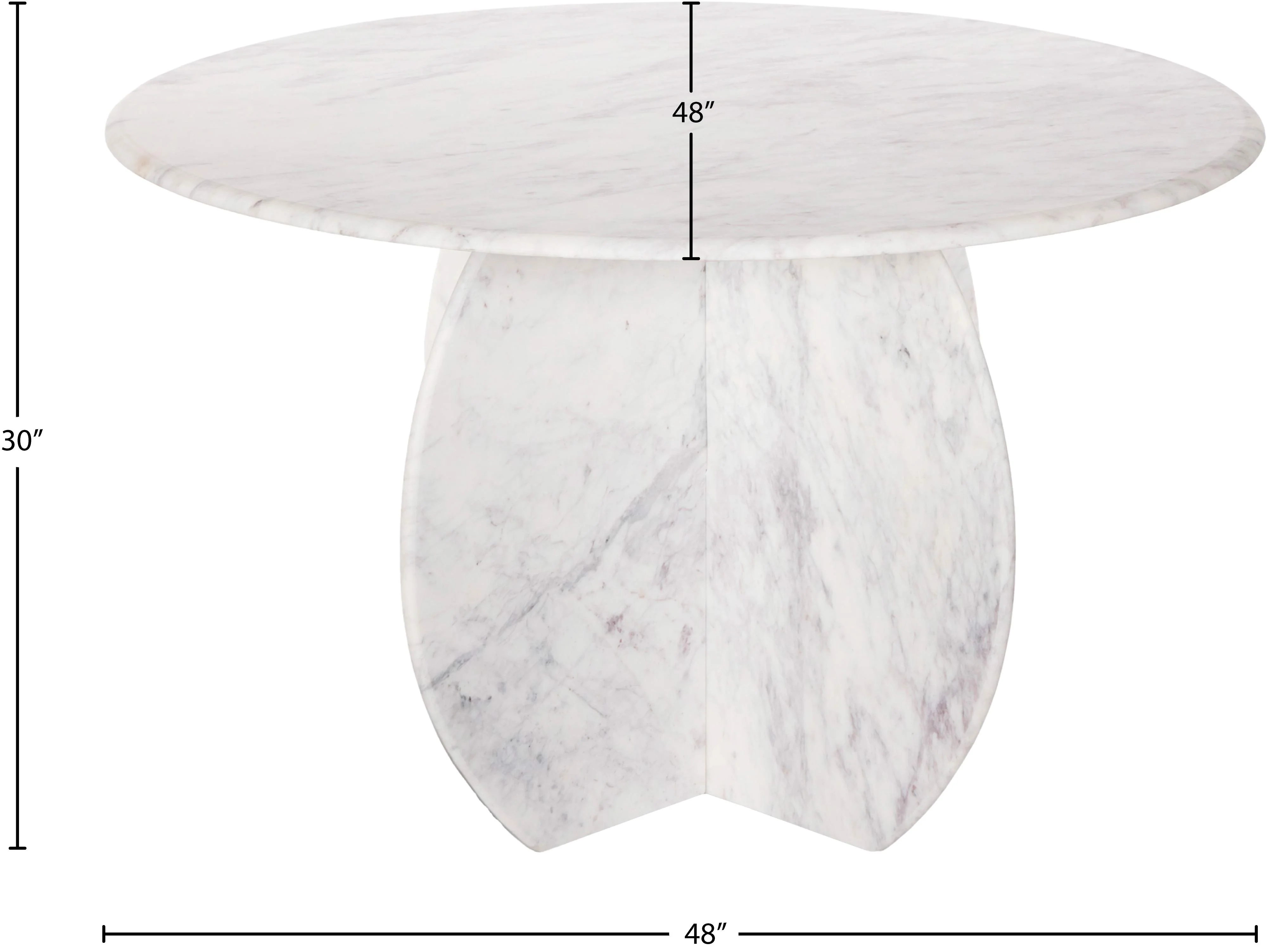 Ashton White Dining Table DT48 - Image 12