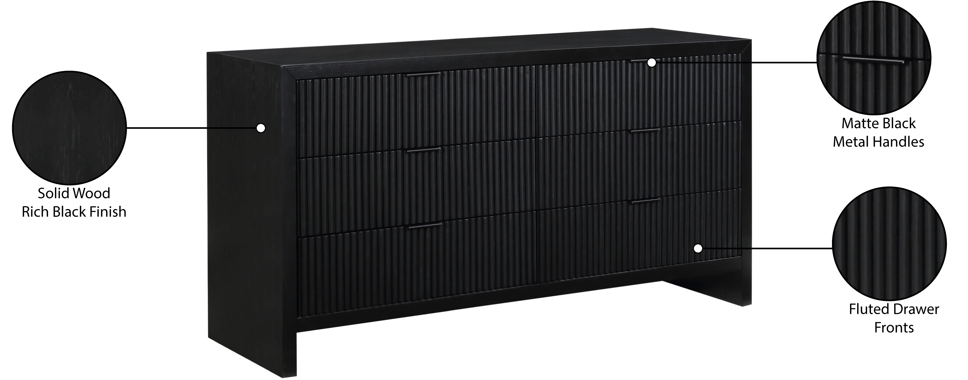 Athena Black Dresser D - Image 11