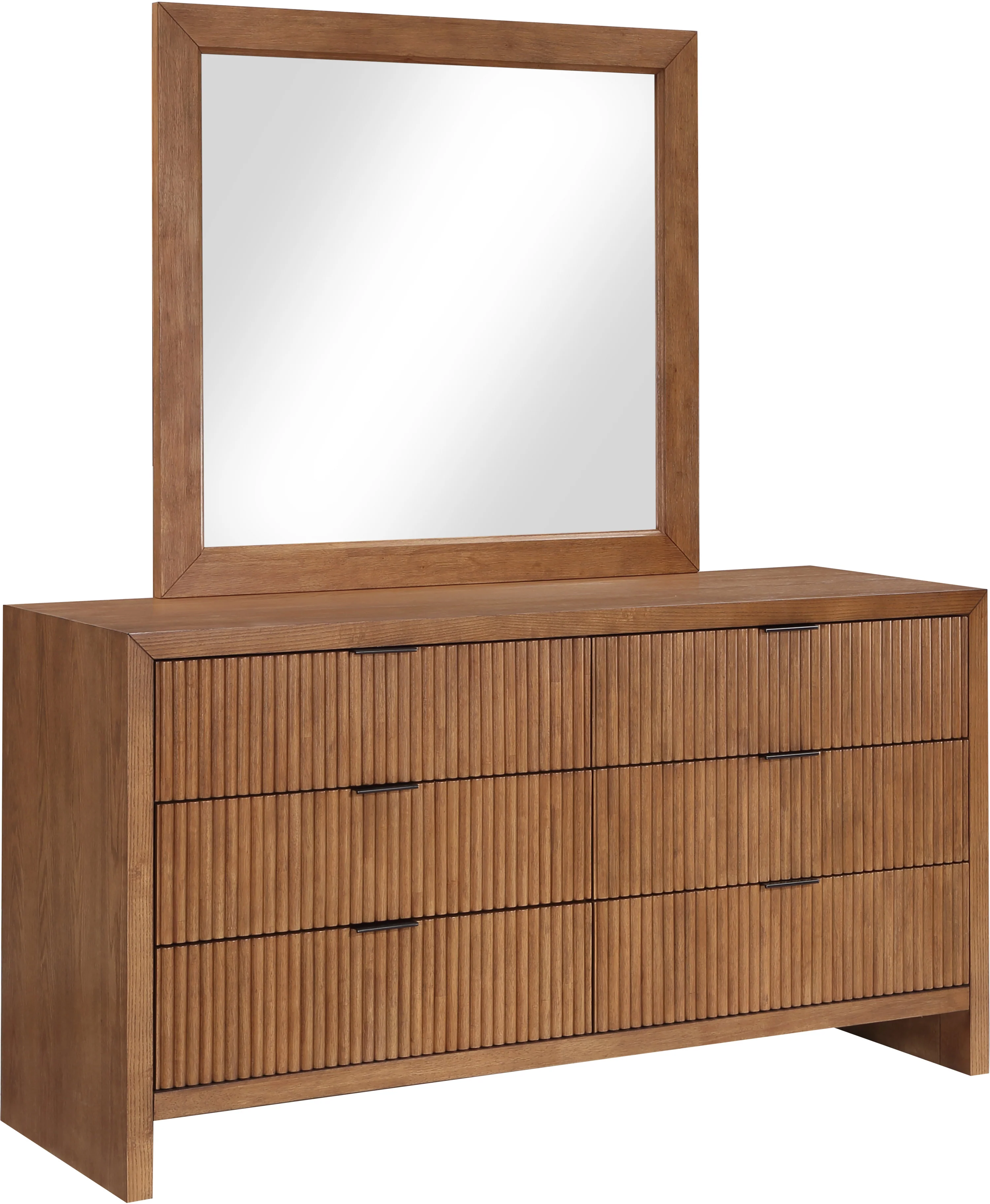 Athena Walnut Dresser D - Image 5