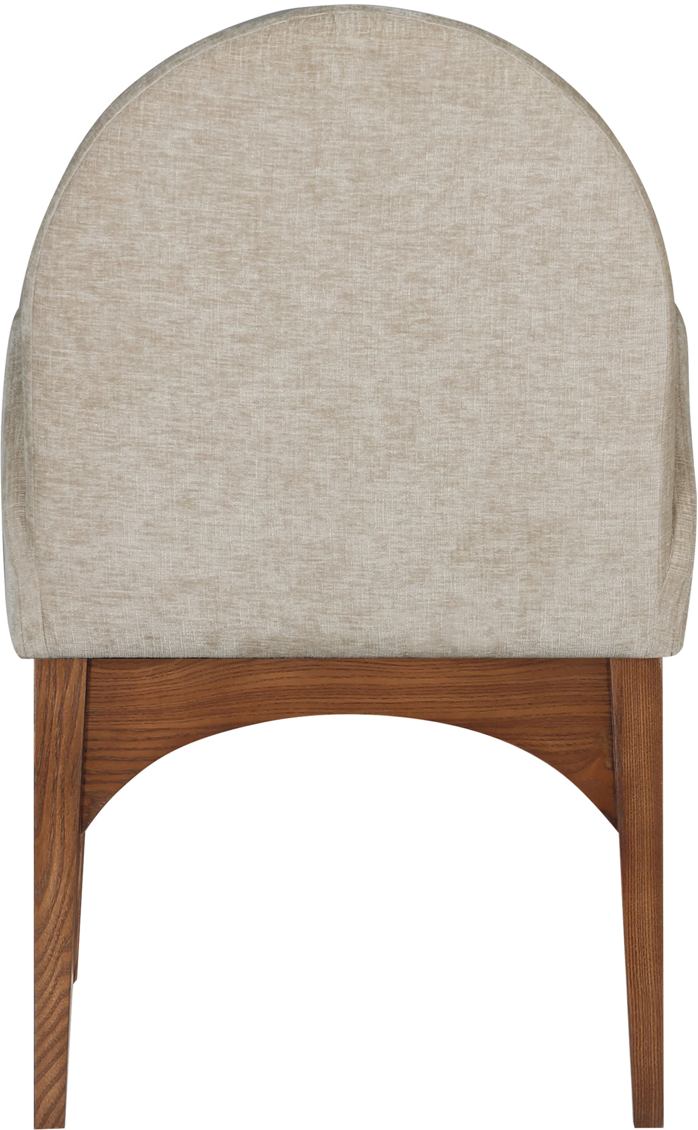 Brielle Beige Chenille Fabric Dining Chair AC - Image 12