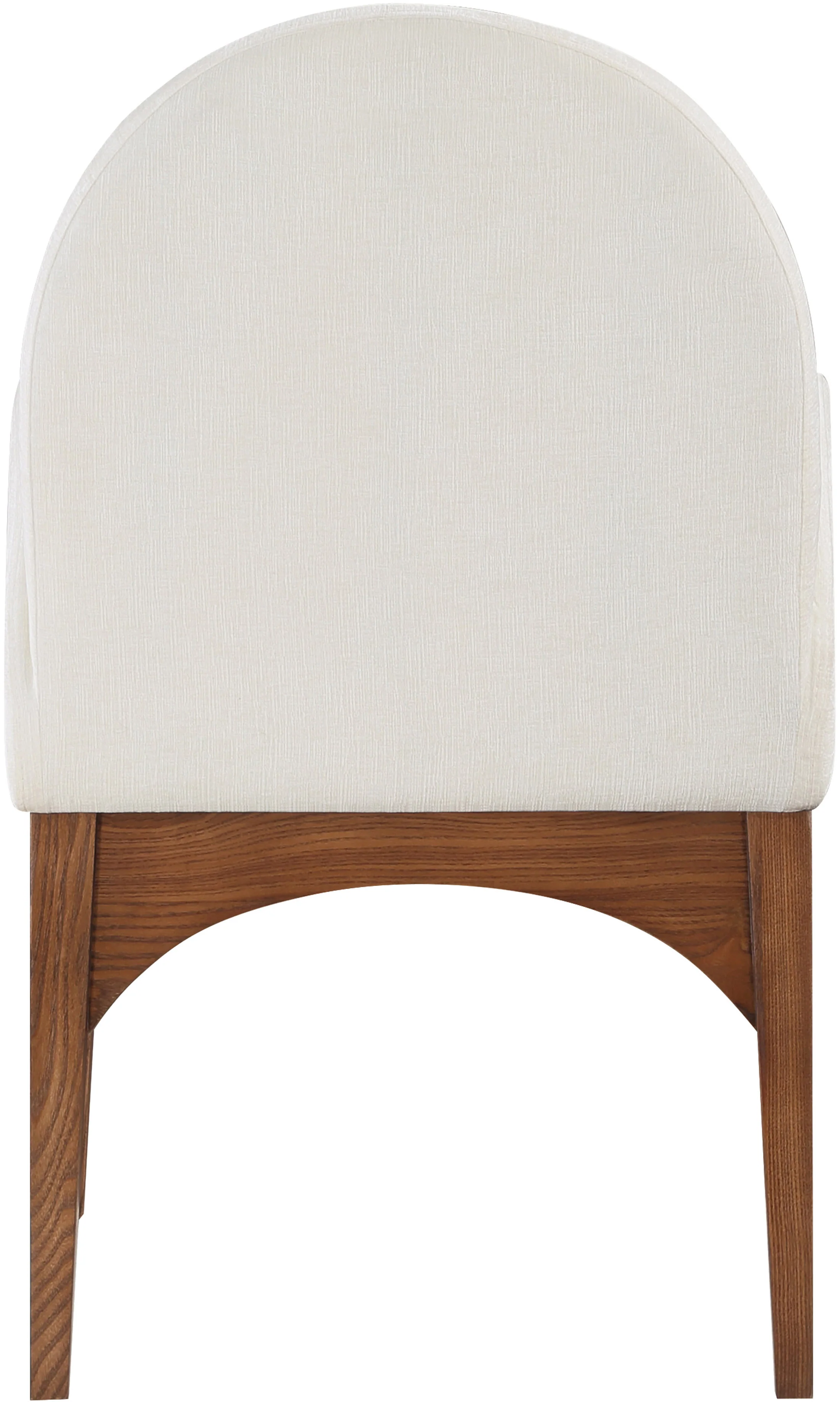 Brielle Cream Chenille Fabric Dining Chair AC - Image 22
