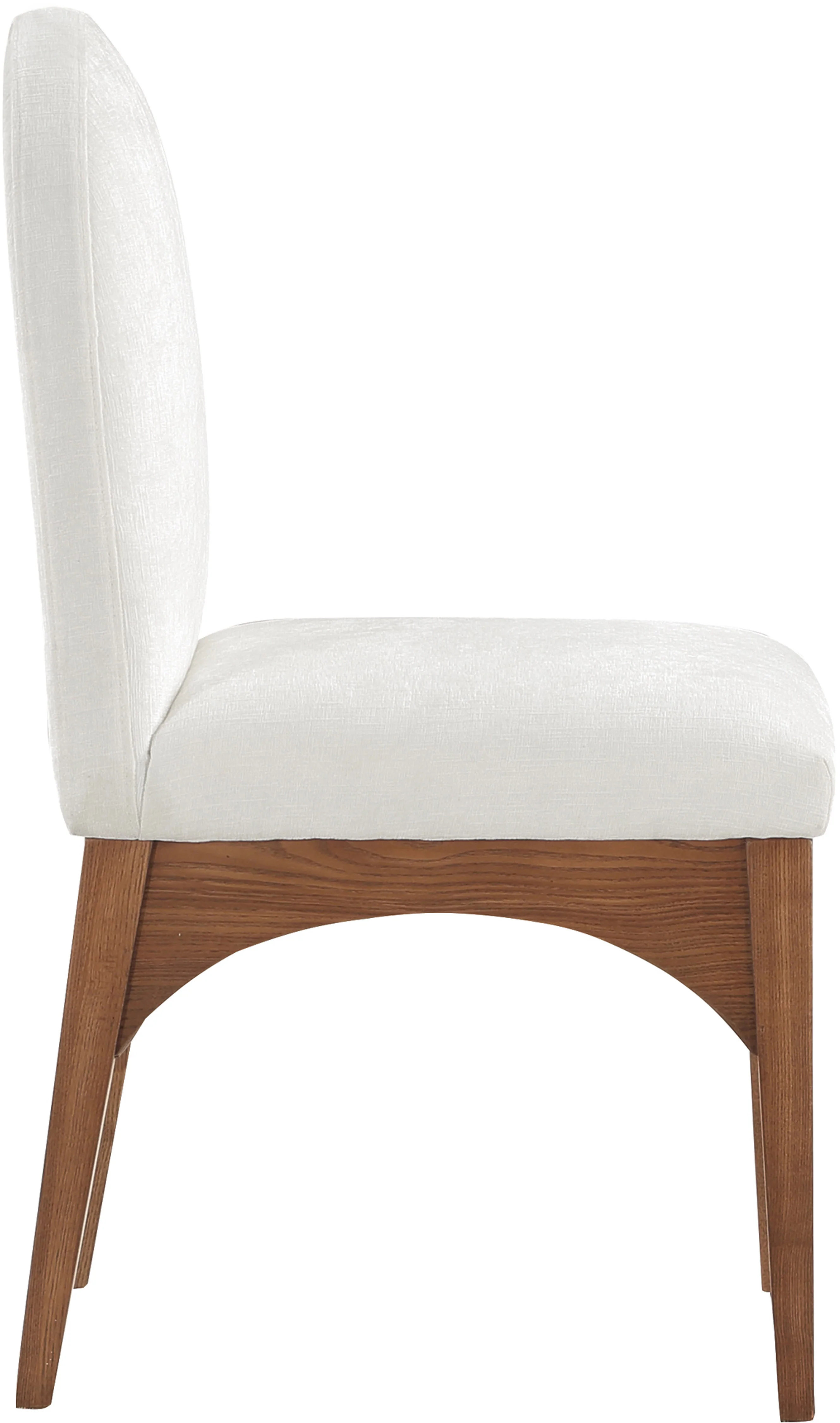 Brielle Cream Chenille Fabric Dining Chair SC - Image 25
