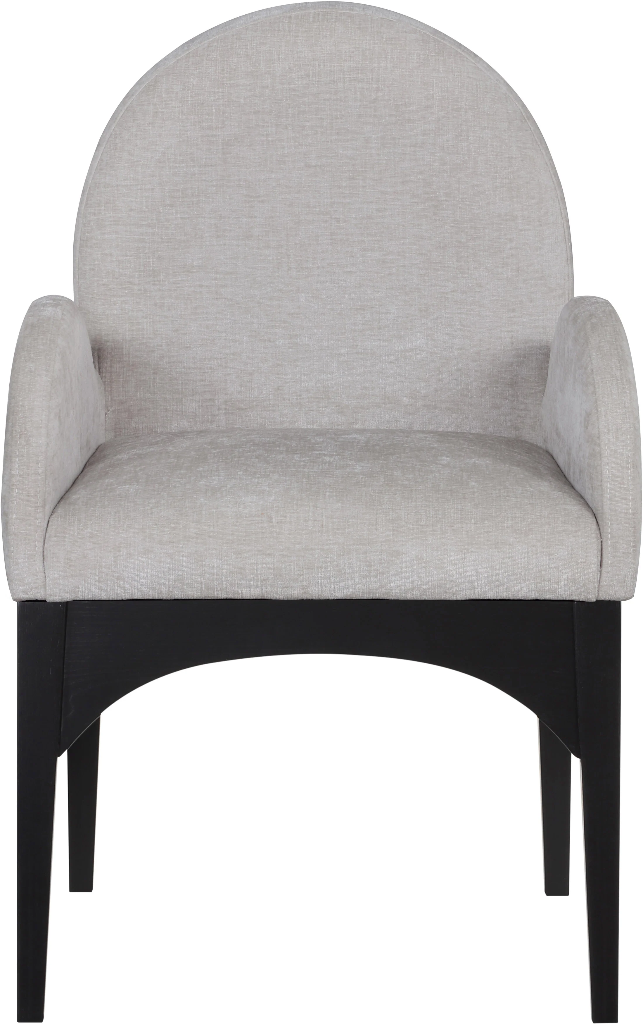 Brielle Grey Chenille Fabric Dining Chair AC - Image 14