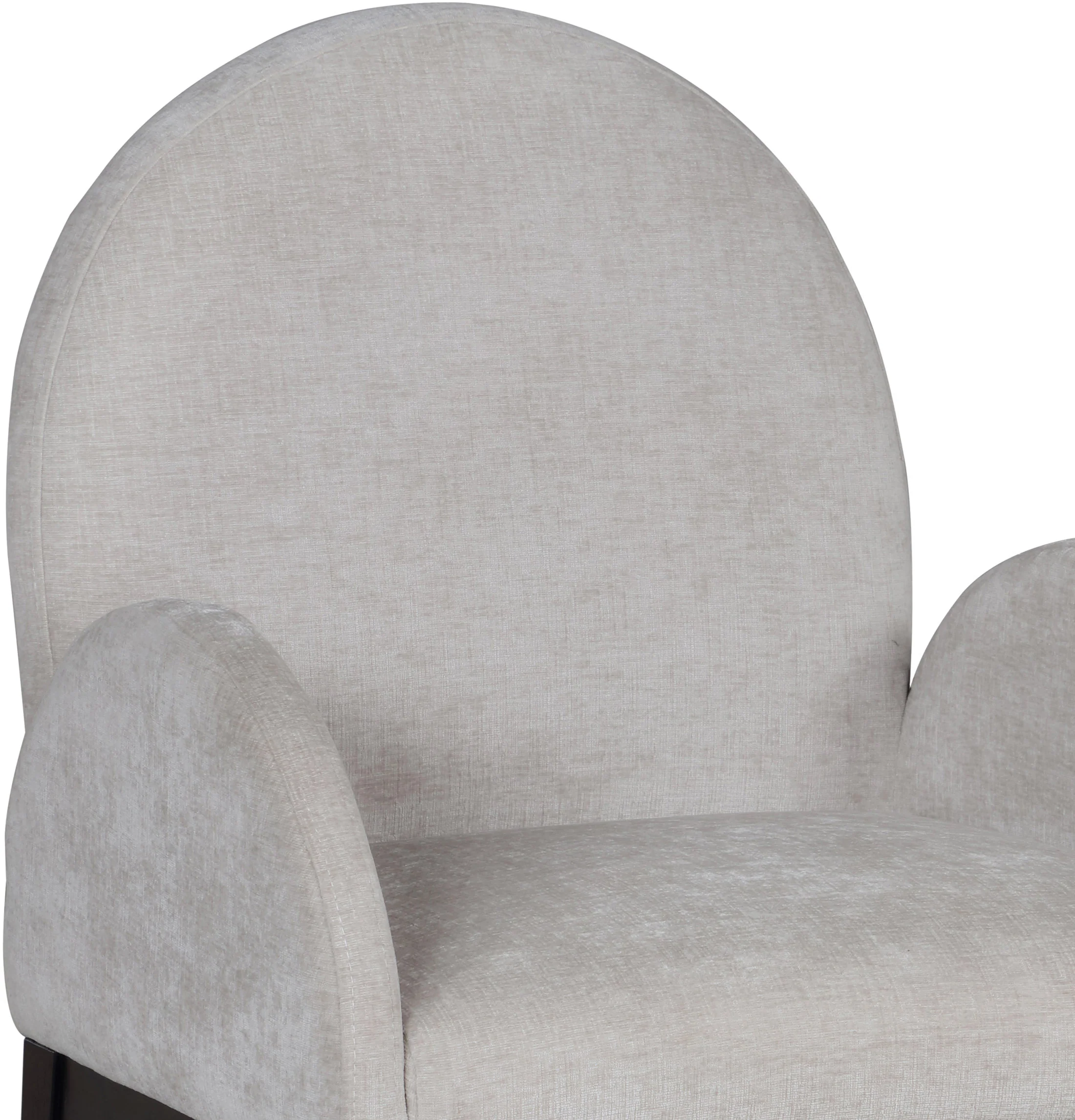 Brielle Grey Chenille Fabric Dining Chair AC - Image 16