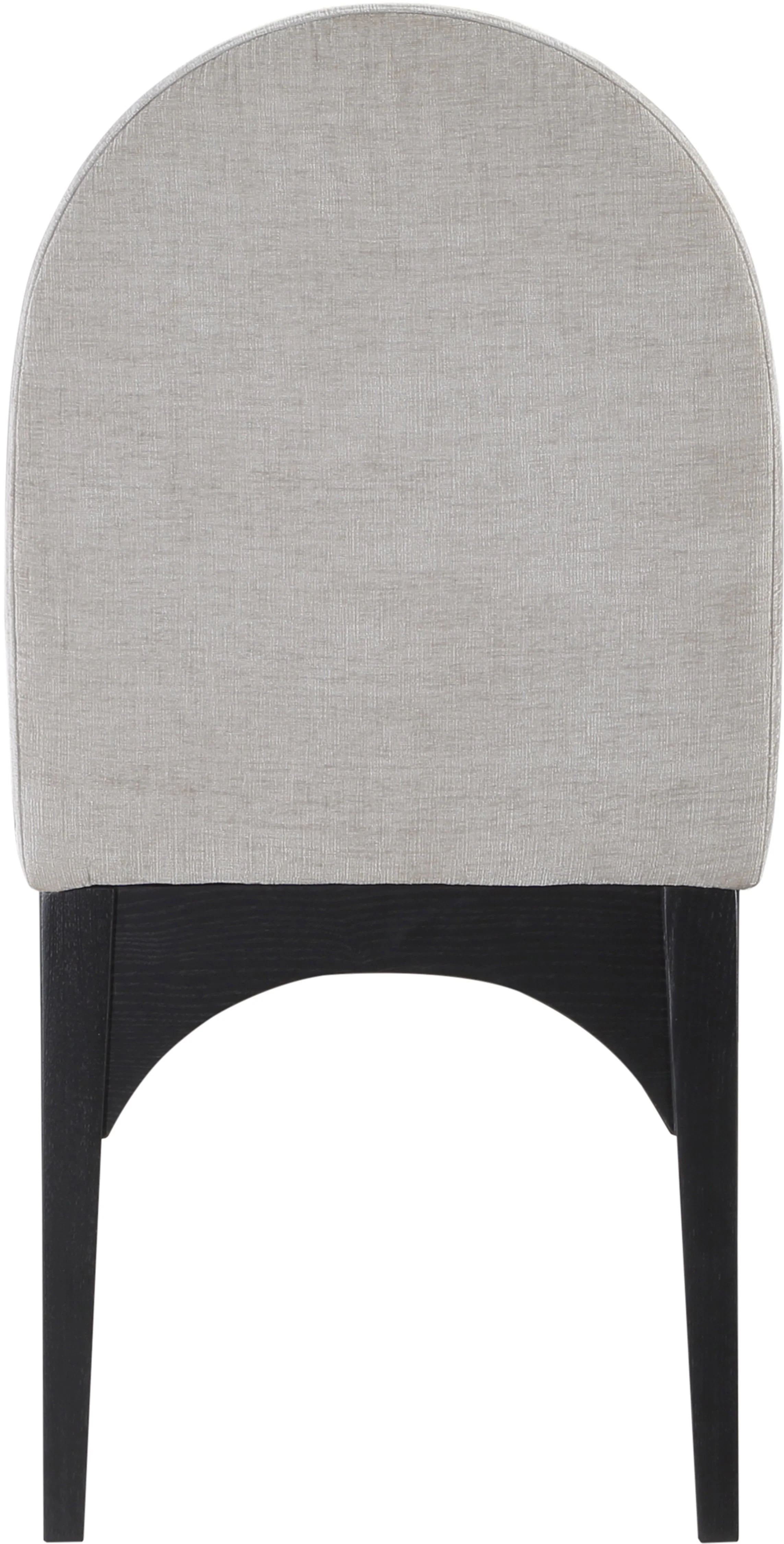 Brielle Grey Chenille Fabric Dining Chair SC - Image 12