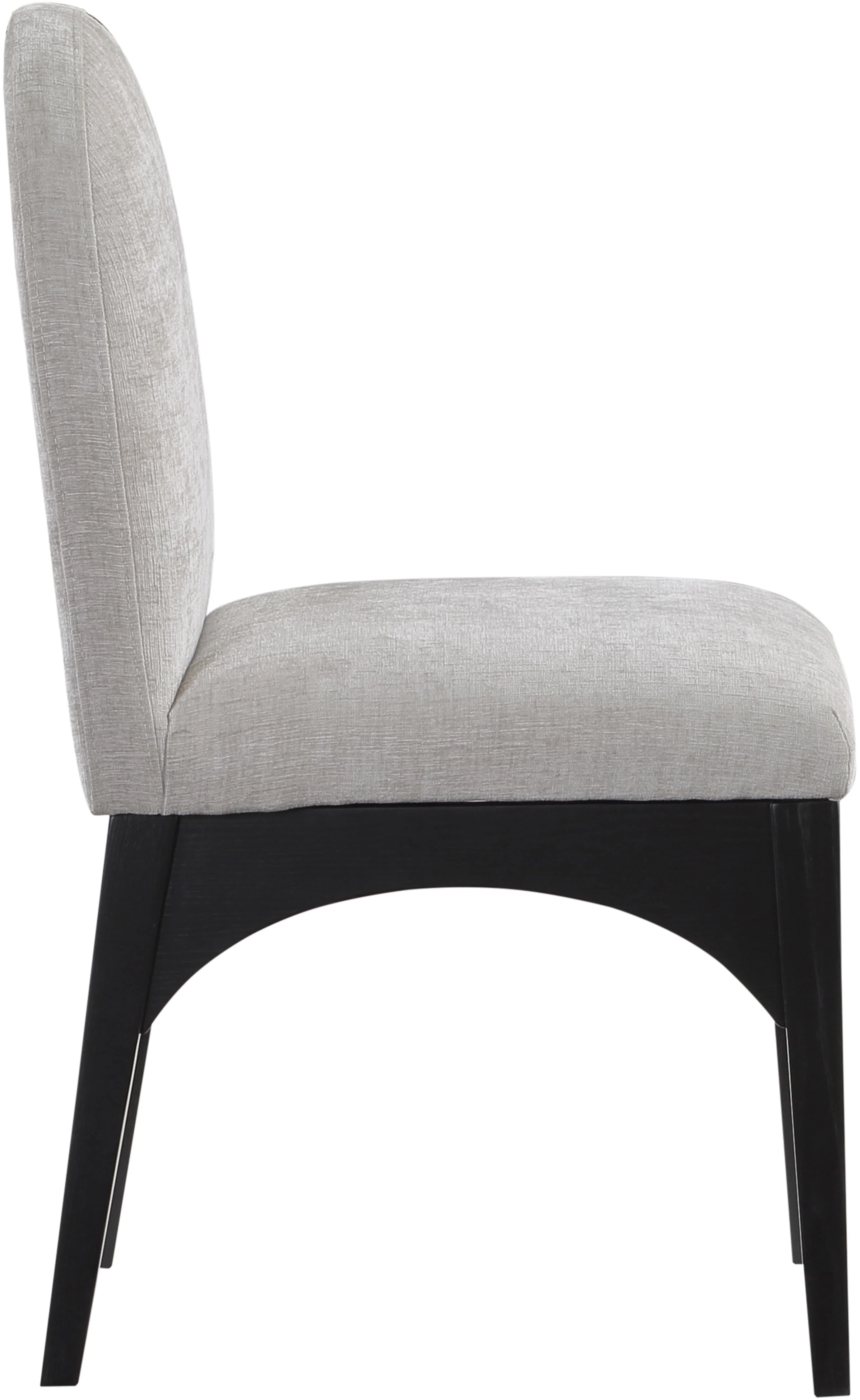 Brielle Grey Chenille Fabric Dining Chair SC - Image 15