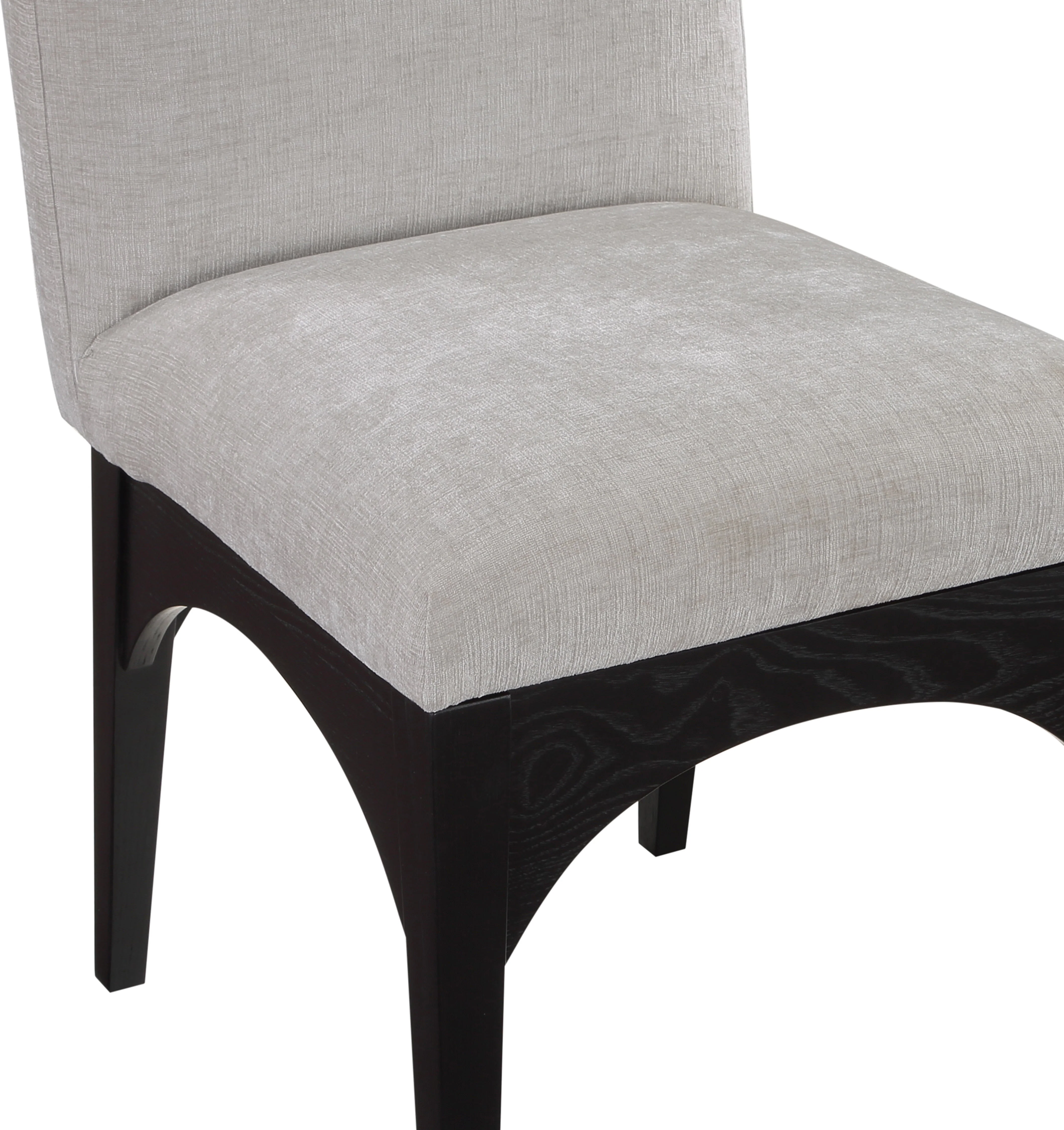 Brielle Grey Chenille Fabric Dining Chair SC - Image 16