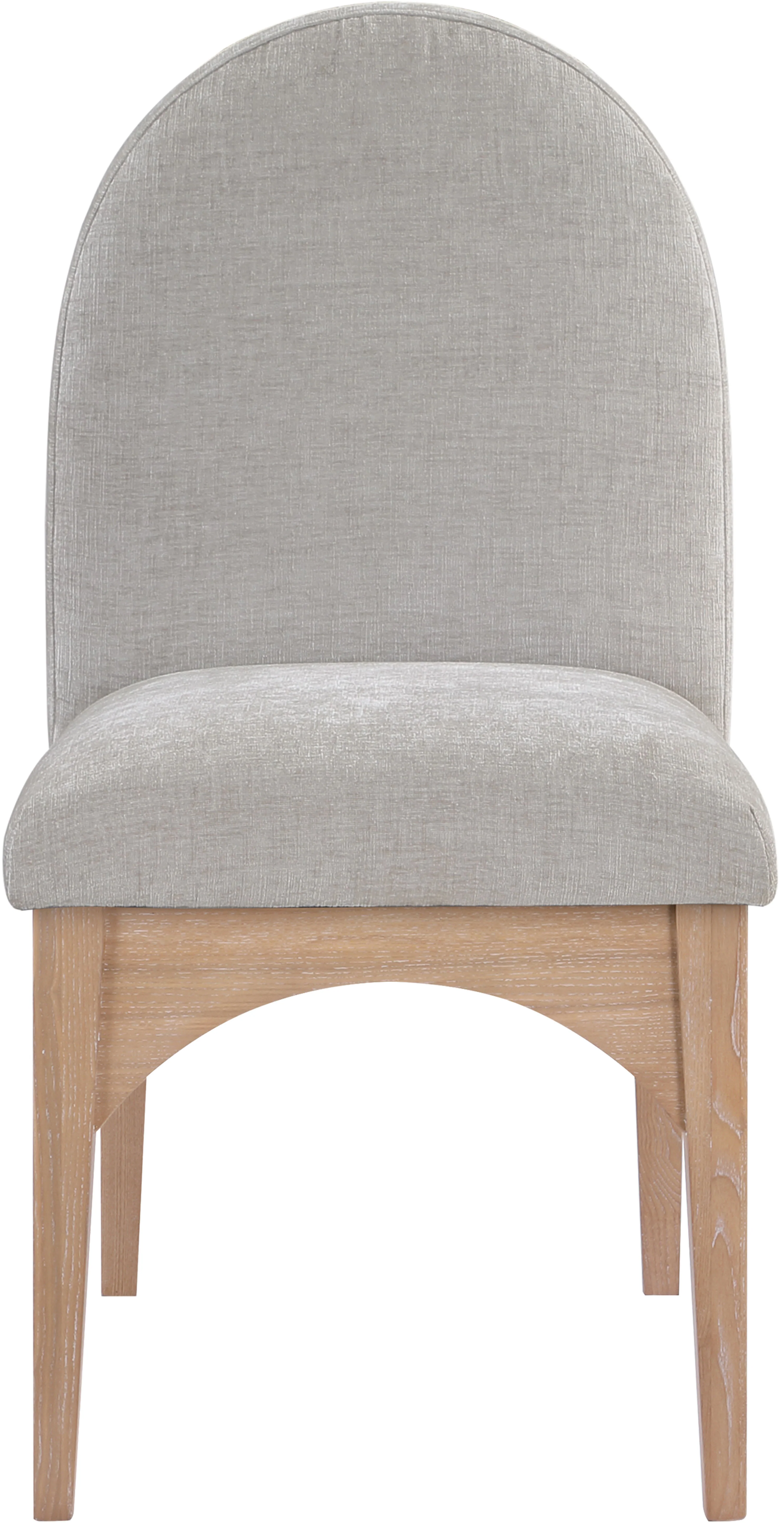 Brielle Grey Chenille Fabric Dining Chair SC - Image 4