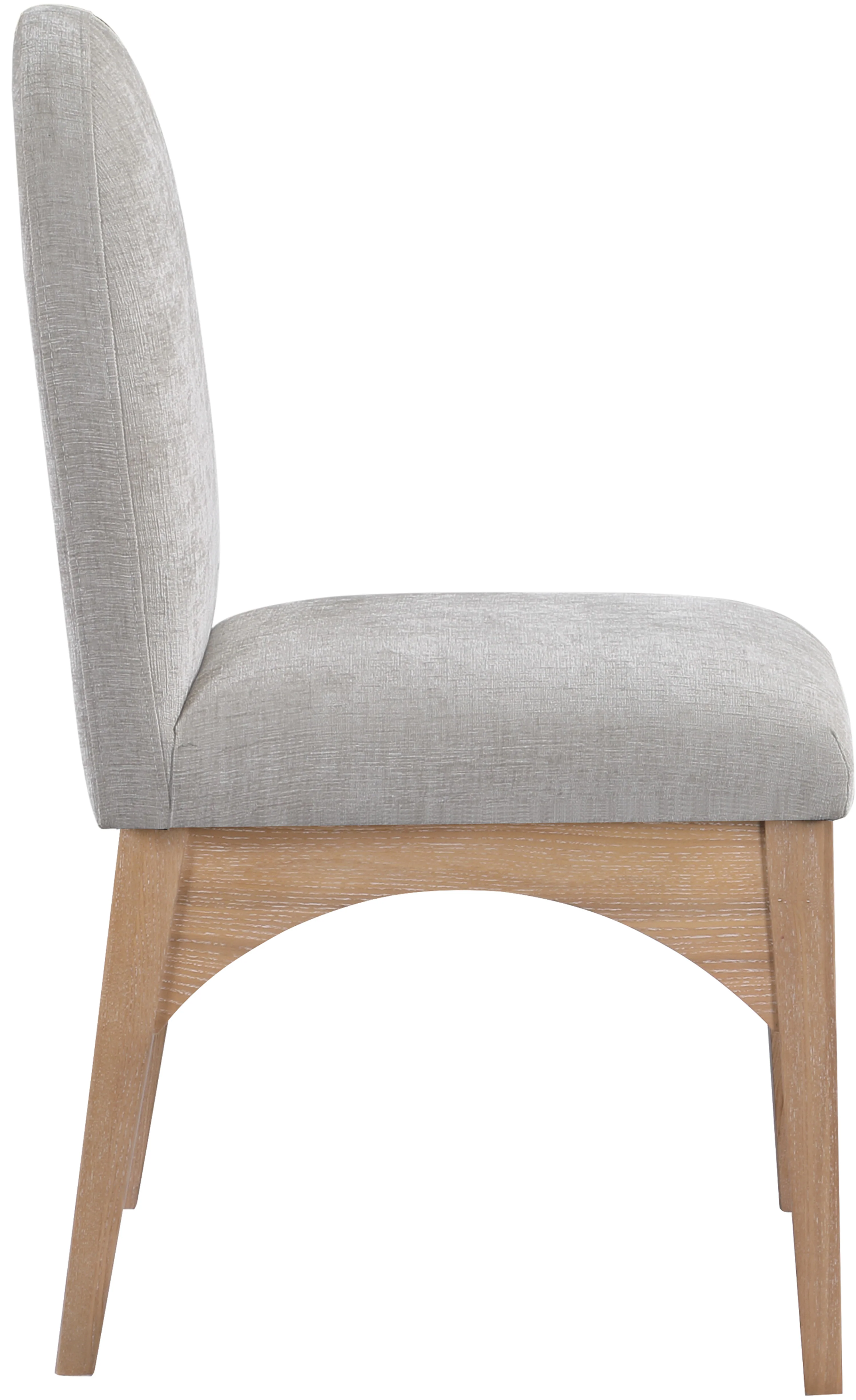 Brielle Grey Chenille Fabric Dining Chair SC - Image 5