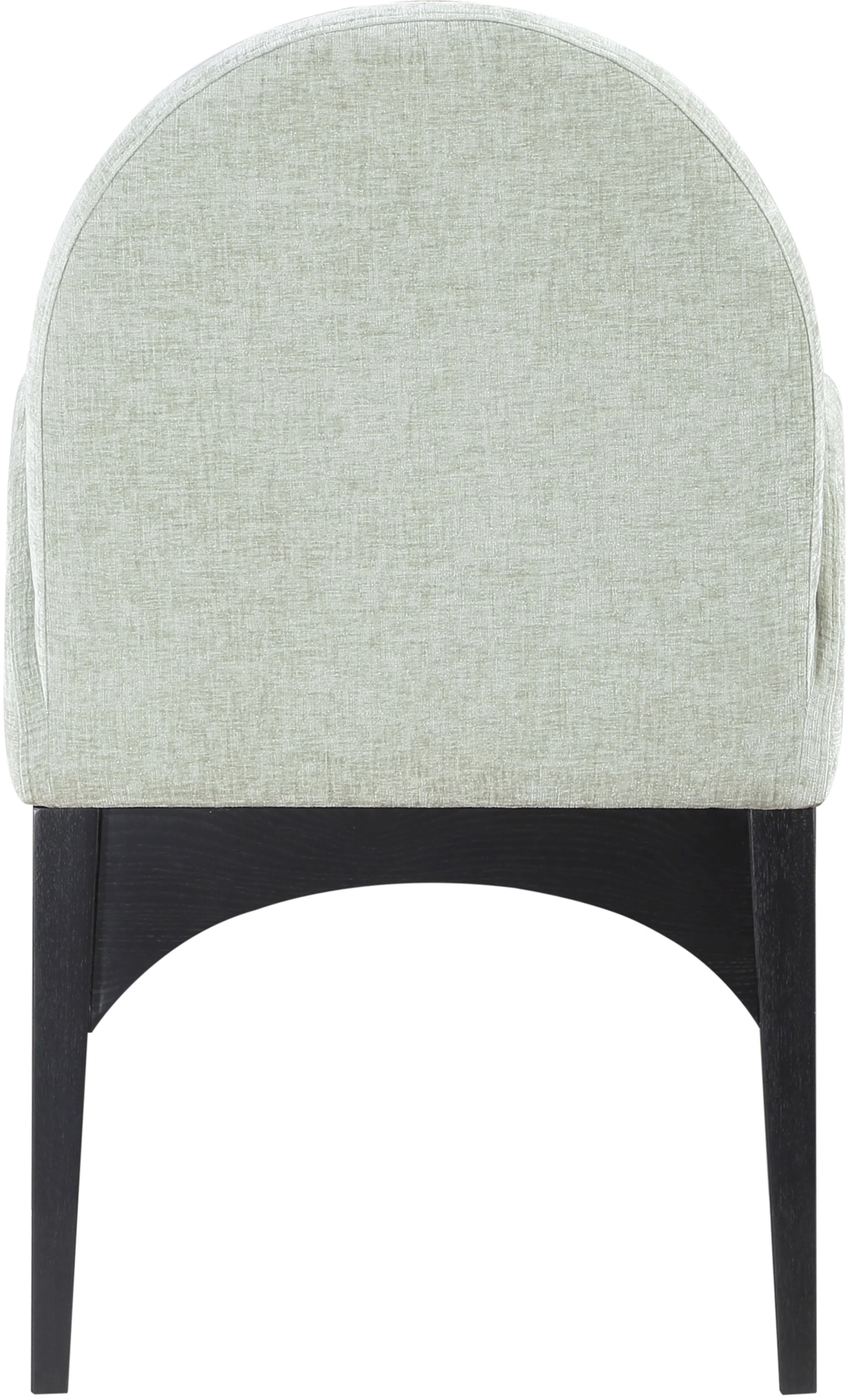 Brielle Mint Chenille Fabric Dining Chair AC - Image 12