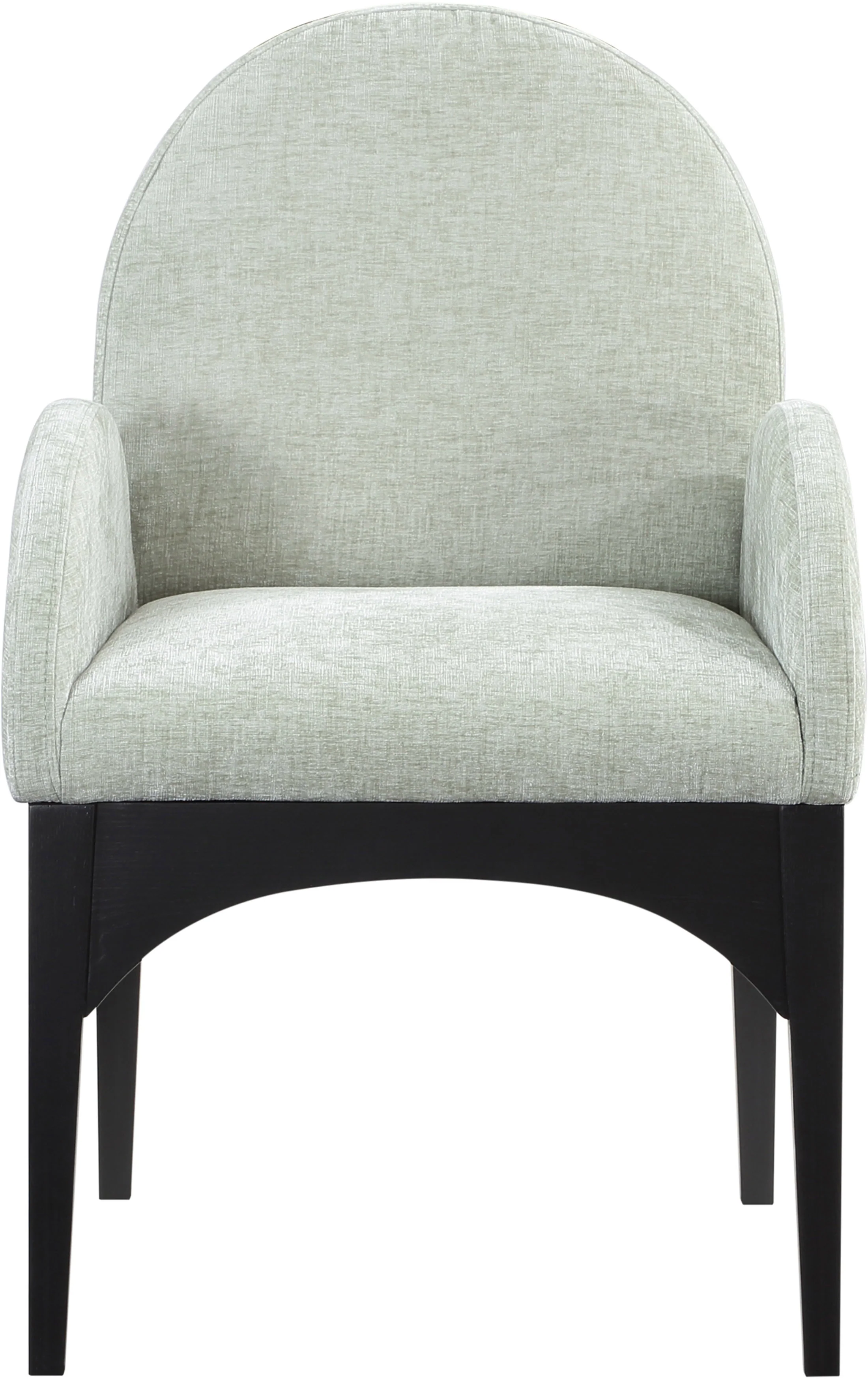 Brielle Mint Chenille Fabric Dining Chair AC - Image 14