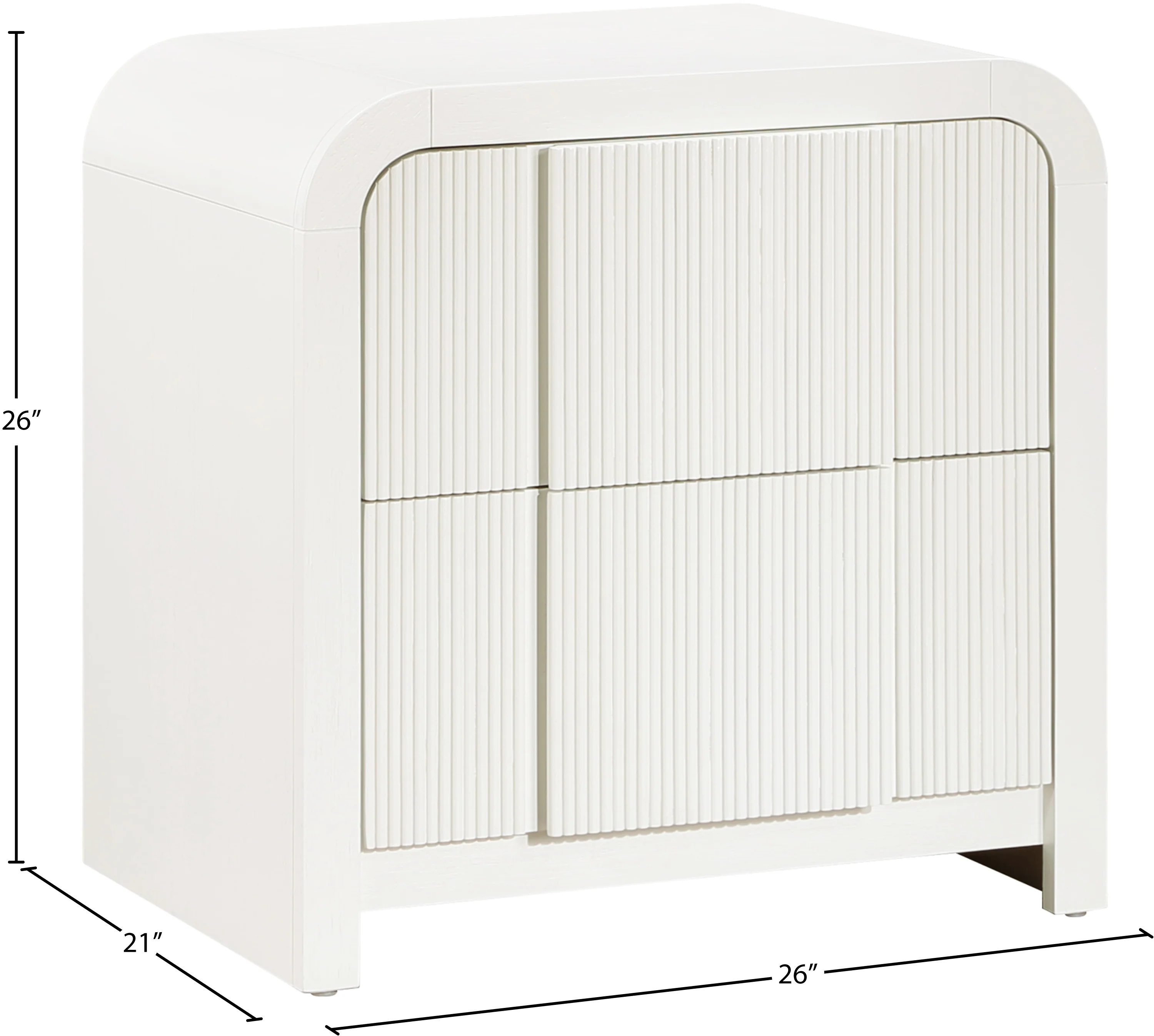 Carousel Cream Night Stand NS - Image 10