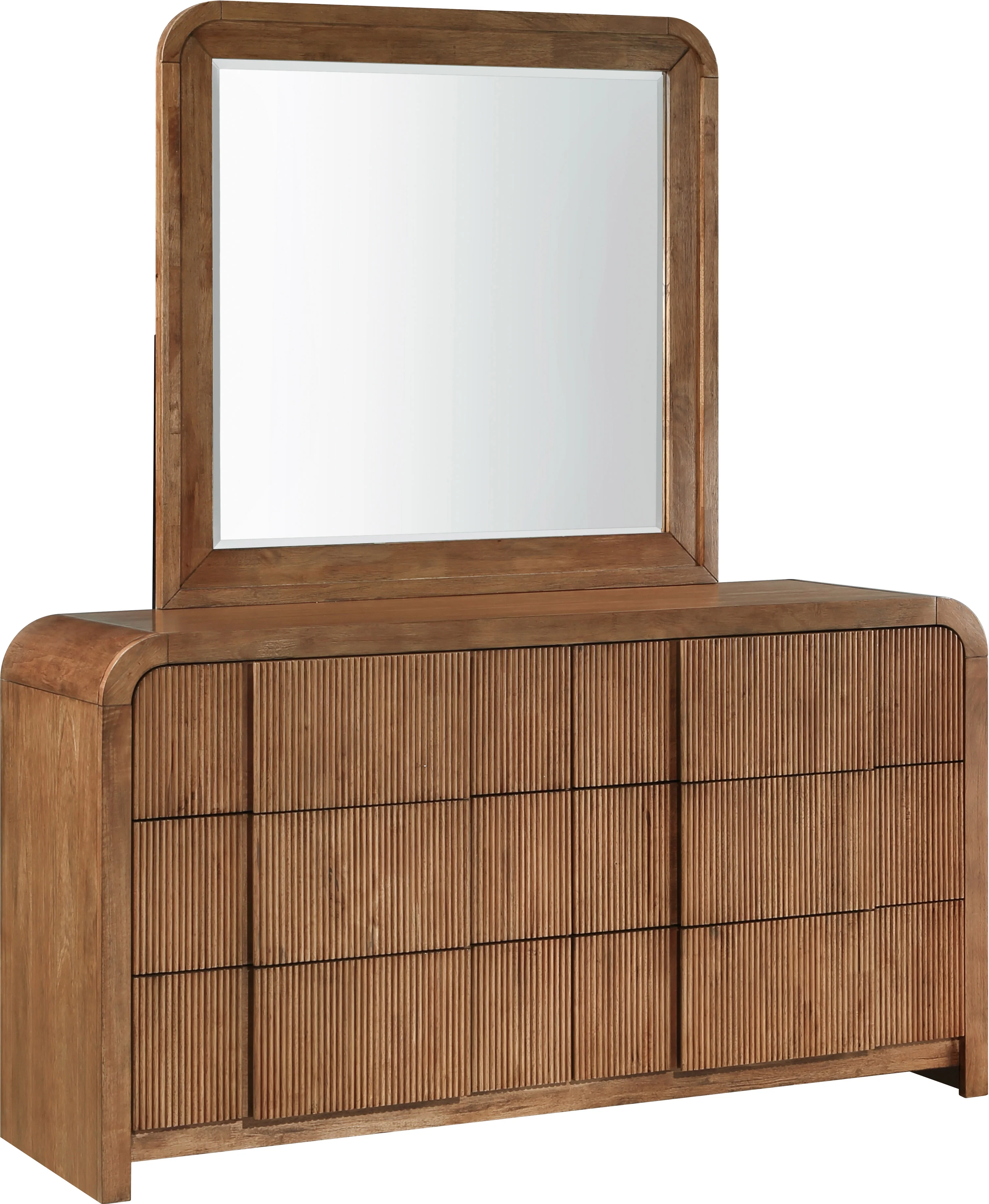 Carousel Walnut Dresser D - Image 5