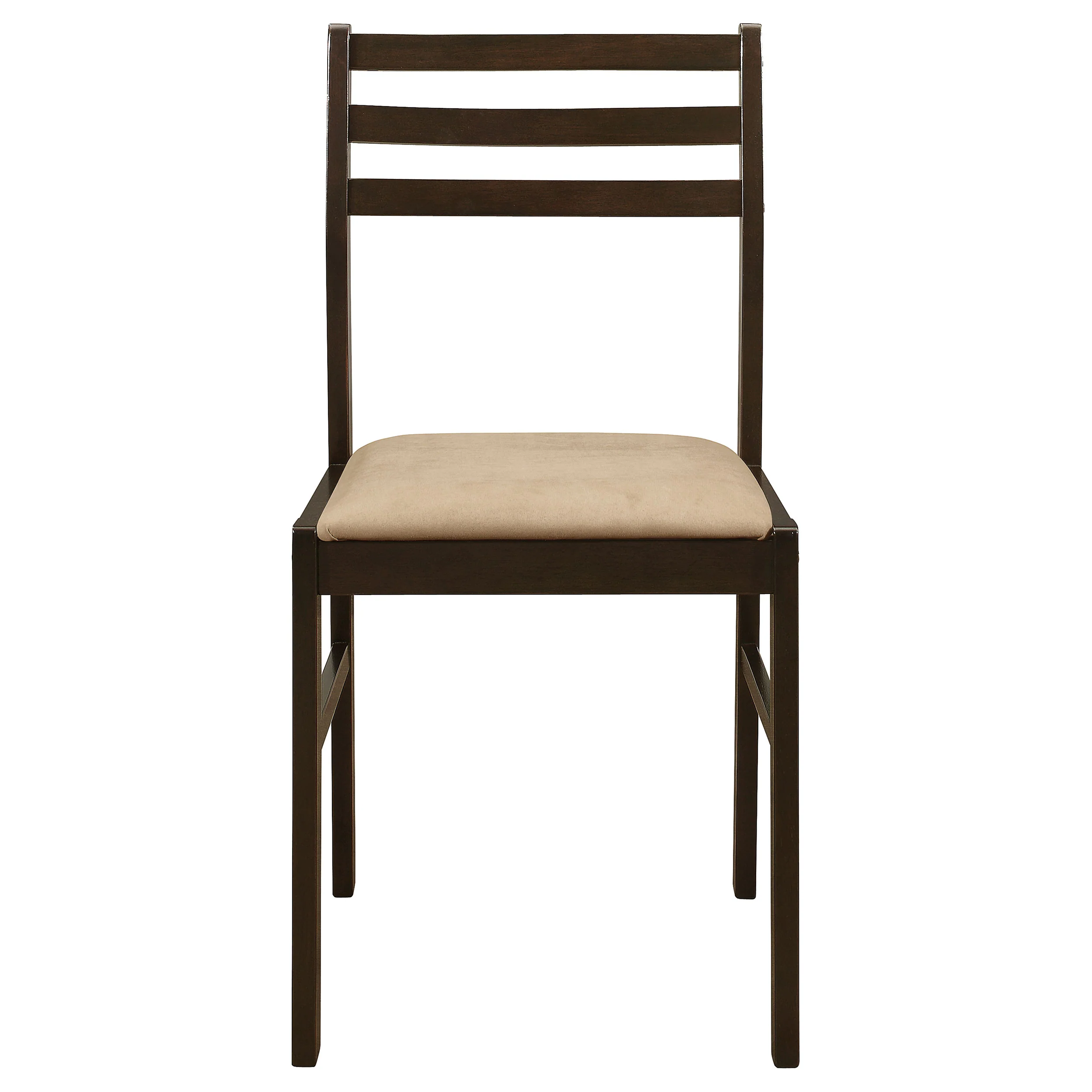 Gemma 3-piece Round Drop Leaf Dining Table Set CappuccinoCappuccino - Image 6