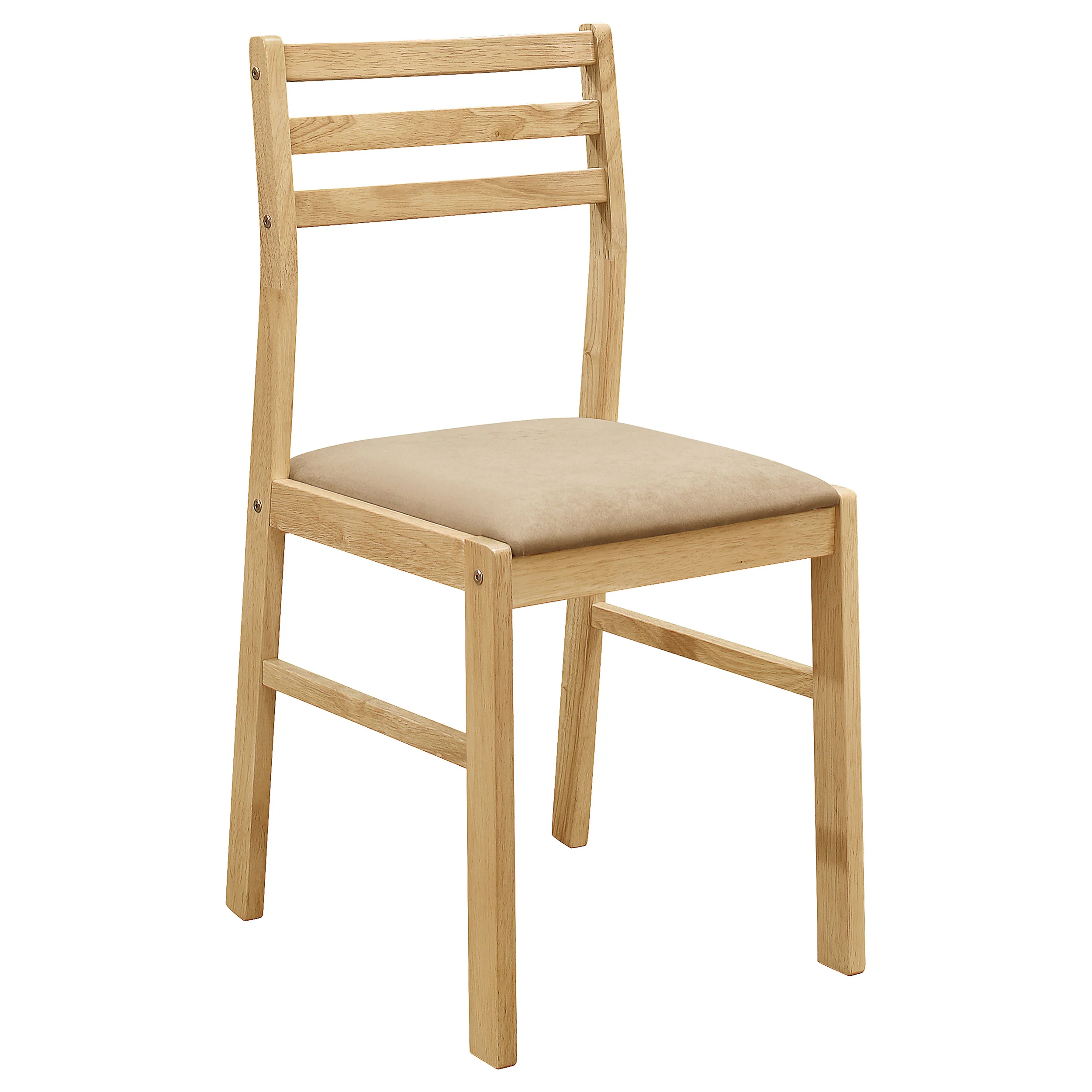 Gemma 3-piece Round Drop Leaf Dining Table Set NaturalNatural - Image 5