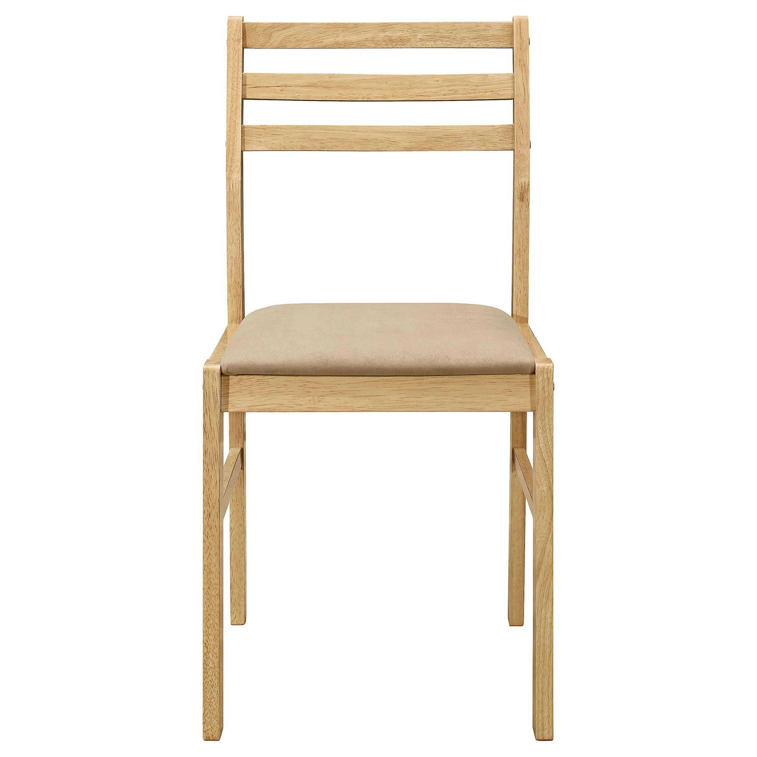 Gemma 3-piece Round Drop Leaf Dining Table Set NaturalNatural - Image 6