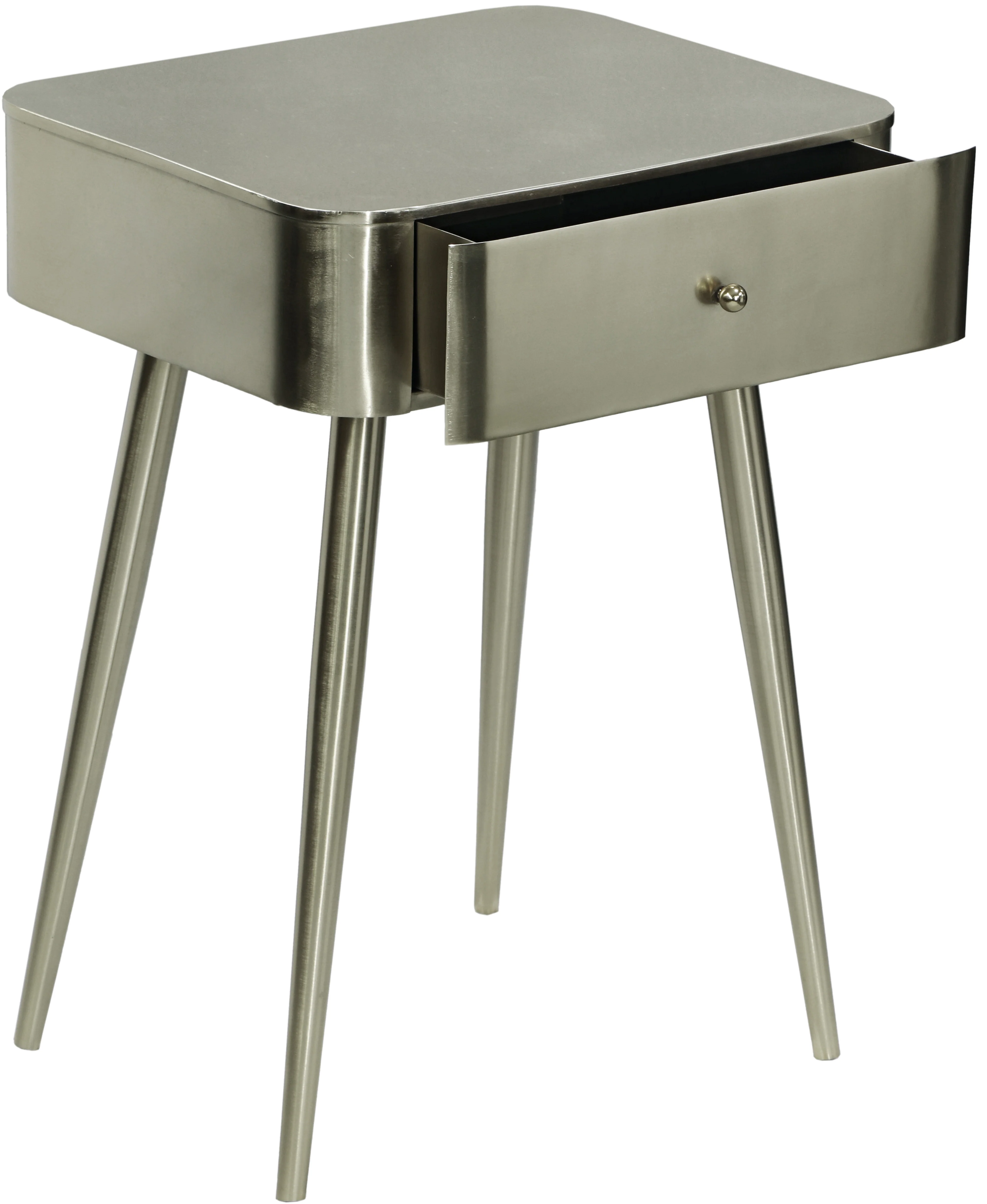 Jasper Night Stand Silver - Image 3