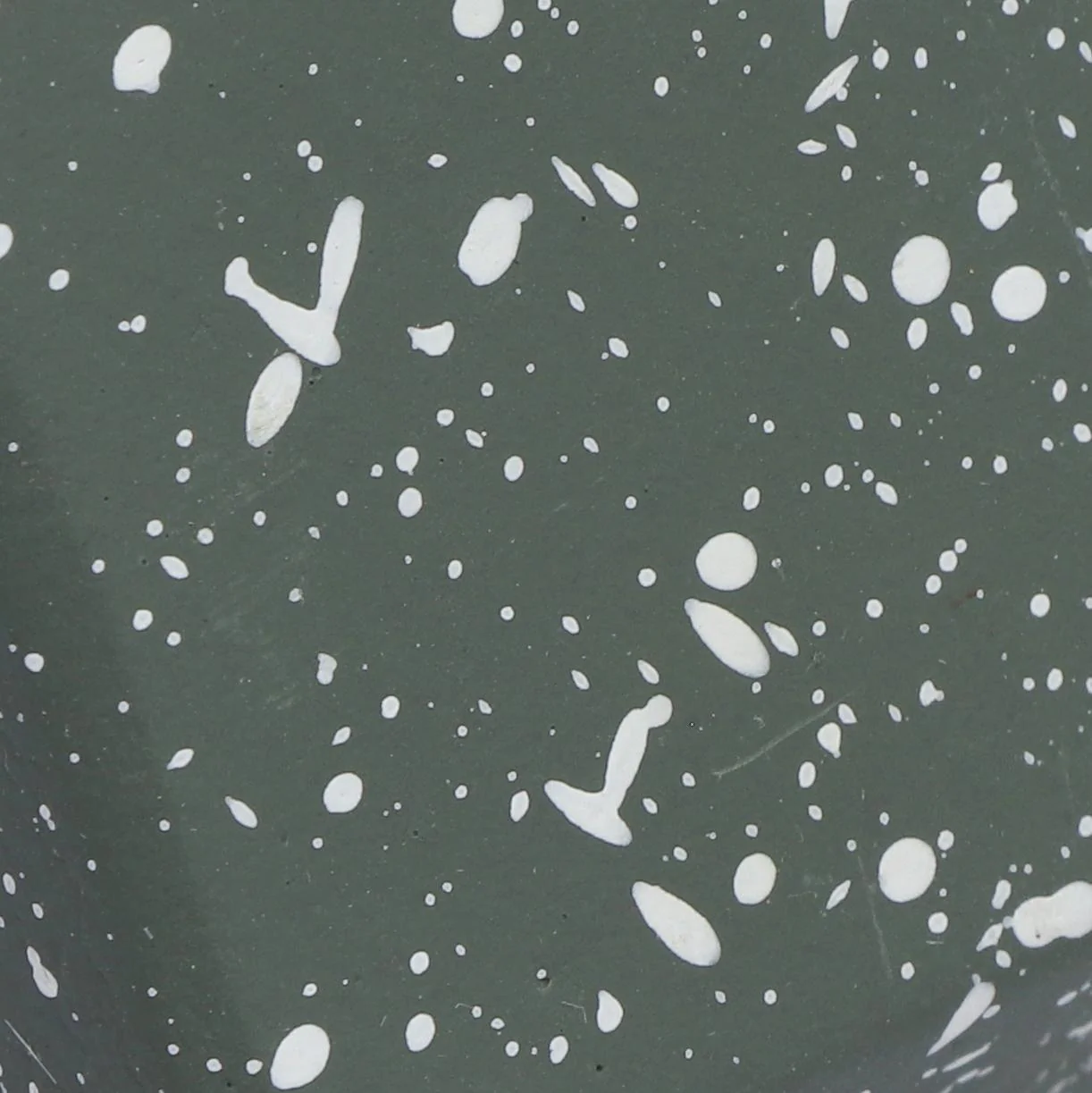 Manu Speckled Army Green Decorative Barbell - Image 6