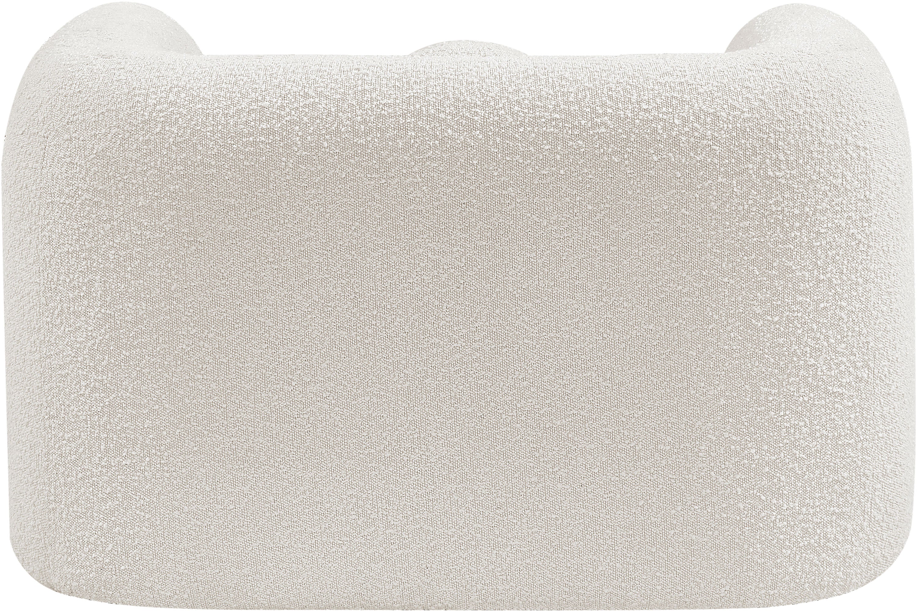 Milo Cream Boucle Fabric Chair C - Image 3