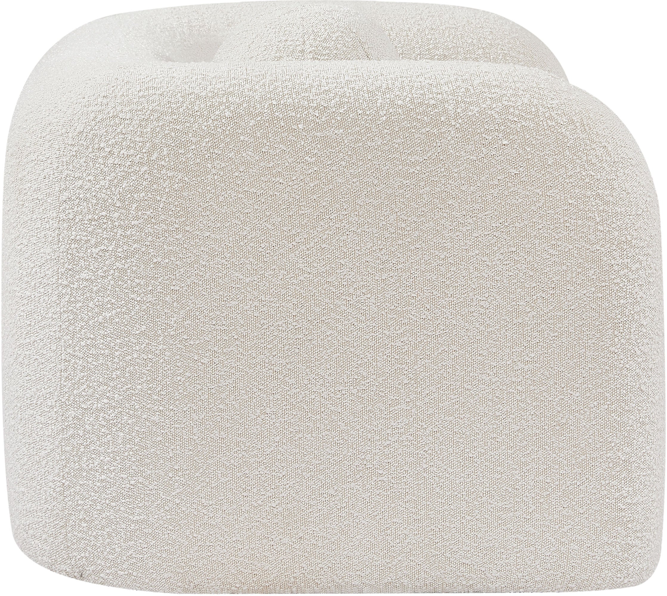 Milo Cream Boucle Fabric Chair C - Image 6