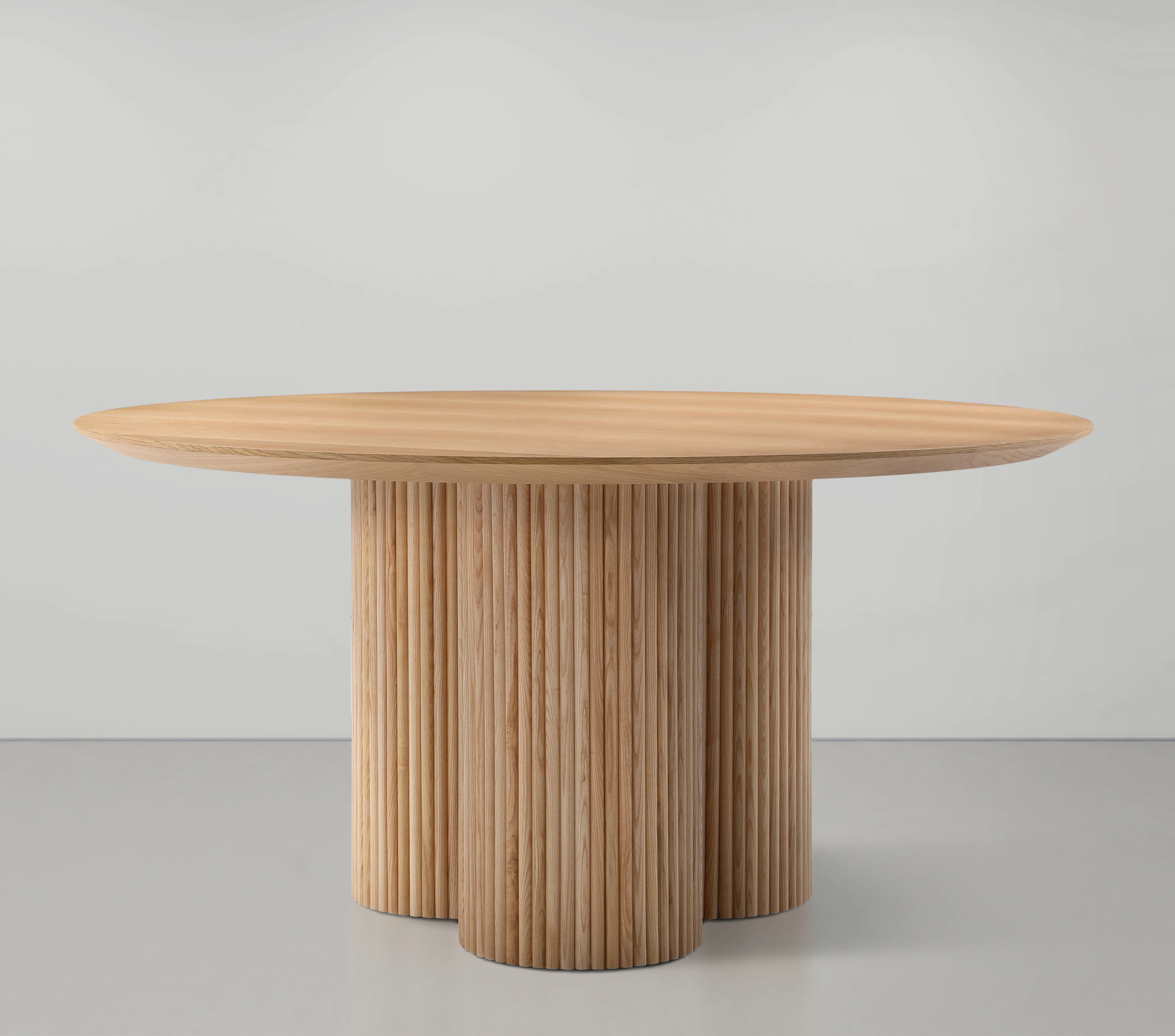 Serpentine White Dining Table T - Image 9
