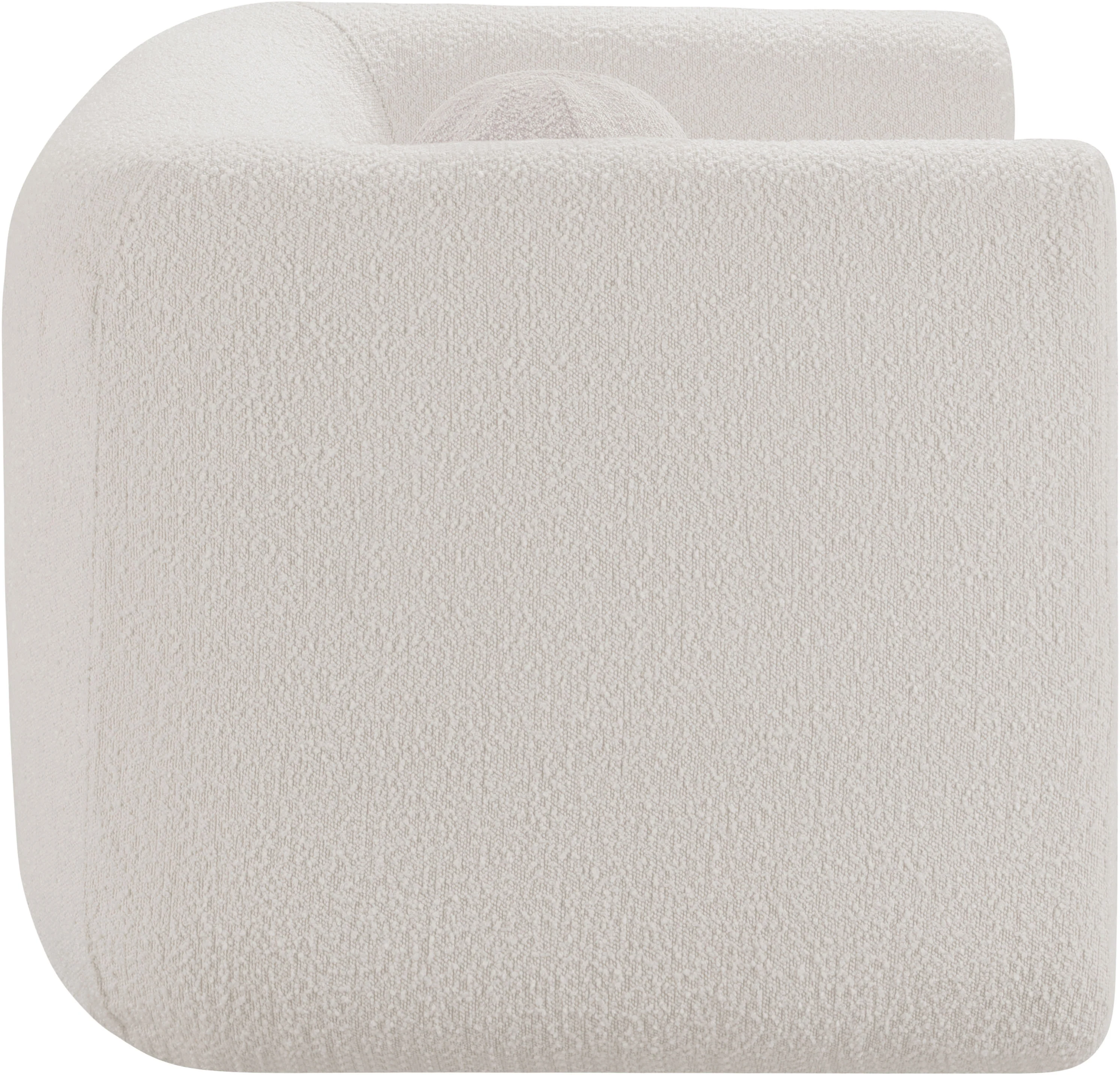 Siena Cream Boucle Fabric Chair C - Image 7