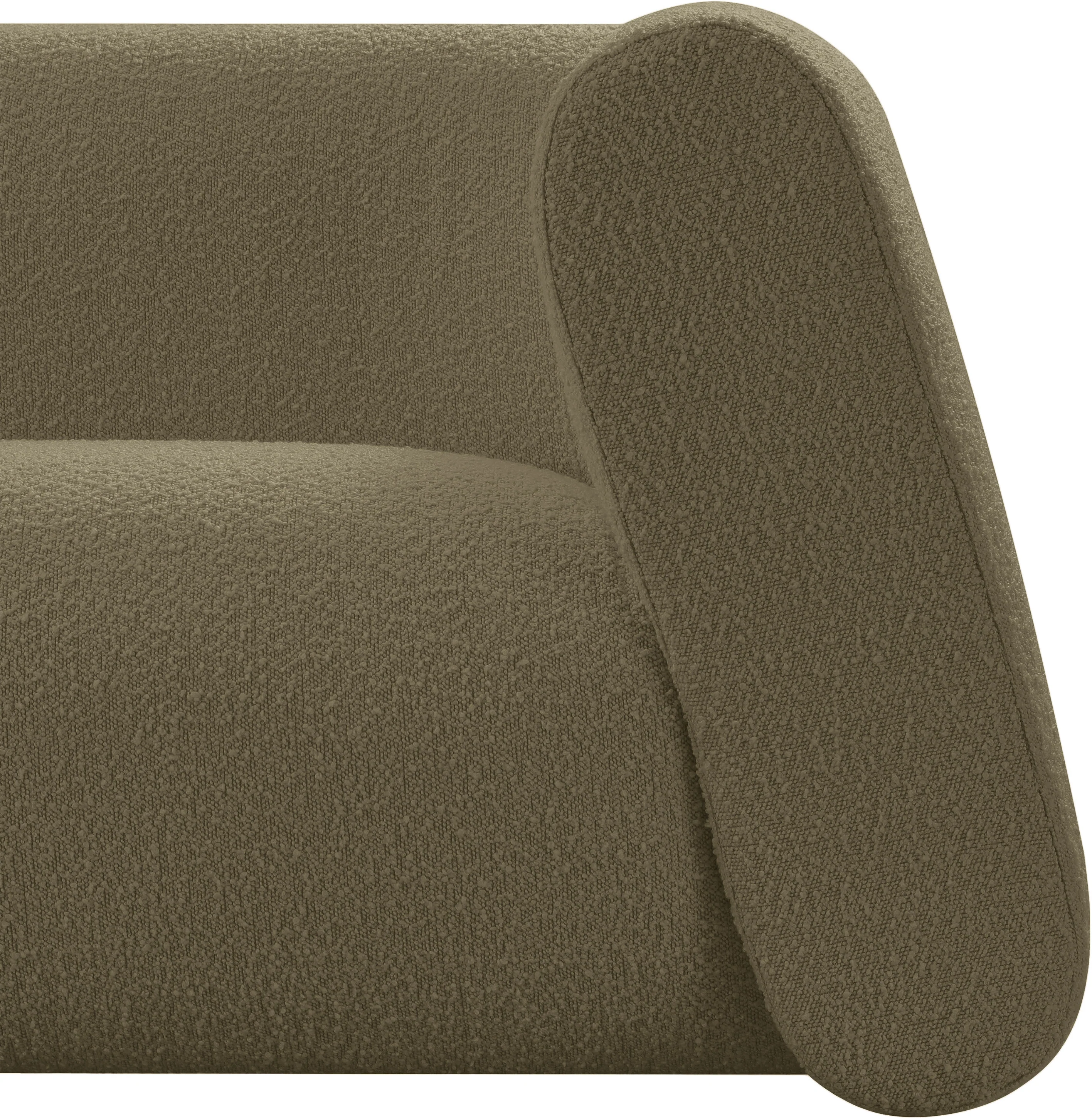 Siena Olive Boucle Fabric Chair C - Image 10