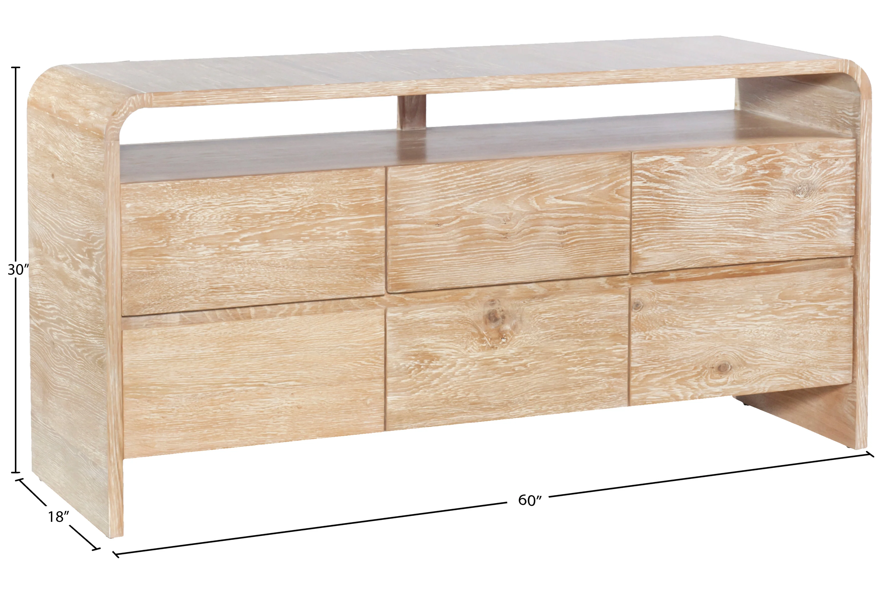 Tulip Natural Dresser D - Image 11